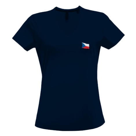 Dámské tričko Česká republika - vlajka