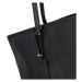 Trendy dámská kožená kabelka Sabrina, černá