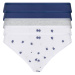 esmara® Dámské kalhotky, 5 kusů (námořnická modrá/šedá/bílá)