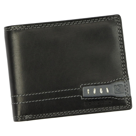 Pánská kožená peněženka RONCATO 185-72 černá