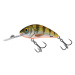 Salmo wobler rattlin hornet floating yellow holographic perch-4,5 cm 6 g