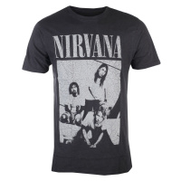 Tričko metal pánské Nirvana - Sitting - ROCK OFF - NIRVTS63MB