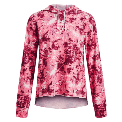 Dámská mikina Under Armour Rival Terry Print Hoodie