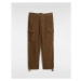 VANS Service Cargo Corduroy Loose Tapered Trousers Men Brown, Size