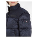 Tmavě modrá pánská zimní prošívaná bunda Tommy Hilfiger New York Monogram Puffer Jacket