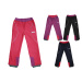 Dívčí softshellové kalhoty, zateplené - Wolf B2092, růžová sytě Barva: Růžová sytě