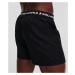 Spodní prádlo karl lagerfeld woven boxer shorts black