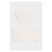 TOP GANT CROPPED TANKTOP bílá