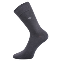 Lonka Diagon Pánské ponožky s extra volným lemem - 3 páry BM000001470200101404 tmavě šedá