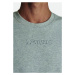 Tričko la martina man t-shirt s/s cotton jersey šedá