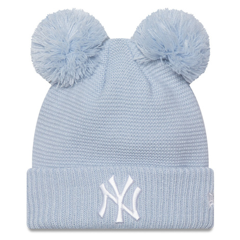 Čepice New Era Double Pom Bea 60565276 Světle modrá
