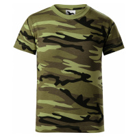 Malfini Camouflage Dětské triko 149 camouflage green