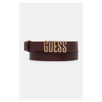 Pásek Guess MERDIAN dámský, vínová barva, BW9114 P4225