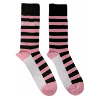 BlackPink ponožky, Stripes & Logo Pink, unisex