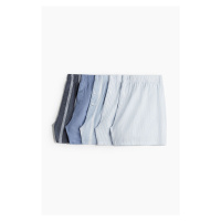 H & M - Balení: 5 boxerek z tkané bavlny - modrá