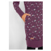 BONPRIX mikinové šaty Barva: Fialová, Mezinárodní