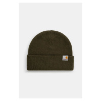 Čepice Carhartt WIP Stratus Hat Low zelená barva, I025741.666XX