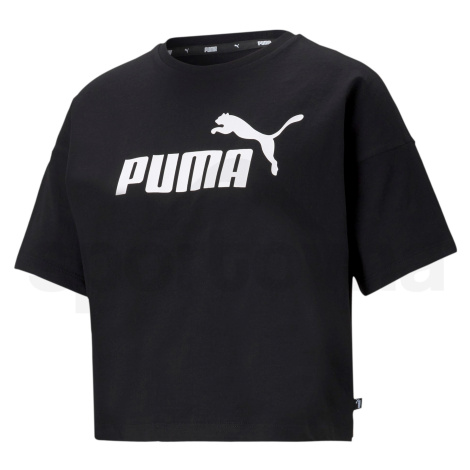 Puma ESS Cropped Logo Tee W 58686601 - puma black
