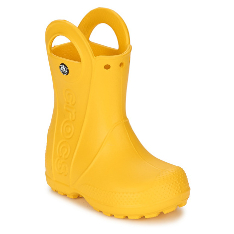 Crocs HANDLE IT RAIN BOOT KIDS Žlutá