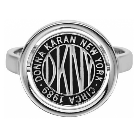 DKNY Stylový prsten s logem Token New York 5520034