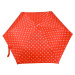 Deštník Doppler 72256D červený s puntíky