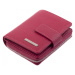 SEGALI Dámská kožená peněženka SG-27618 růžová