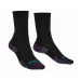 Ponožky Bridgedale Hike Lightweight Boot Merino Performance Women's black/purple/016