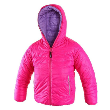 CXS MEMPHIS Dětská bunda fialovo-růžová - zimní 121001945416