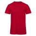 B&amp;C Pánské tričko s krátkým rukávem TM046 Chic Red