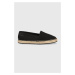 Espadrilky Calvin Klein ESPADRILLE HE - CANVAS černá barva, HW0HW01546