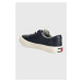 Sneakers boty Tommy Jeans TJM VULC. SKATE DERBY ESS tmavomodrá barva, EM0EM01400