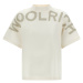 Tričko woolrich trail logo t-shirt bílá
