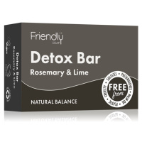 Friendly Soap Detox Bar Rosemary & Lime přírodní mýdlo 95 g