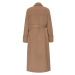 Kabát dkny 140cm slim wool coat camel