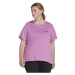 adidas MADE4TRAINING TEE Dámské tréninkové tričko v plus size, růžová, velikost