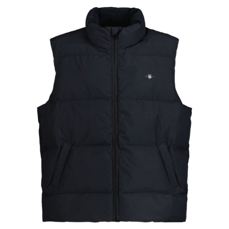 VESTA GANT SHIELD PUFFER VEST BLACK