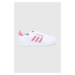 Kožené boty adidas Originals H04021 bílá barva, na plochém podpatku
