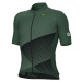 ALÉ Cyklistický dres s krátkým rukávem - WEB PR-E - zelená