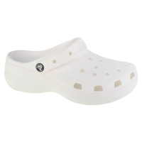 CROCS-Classic Platform Clog W white Bílá