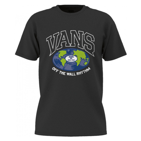 Vans Off the record nation ss tee Černá