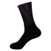 BONAVELO Cyklistické ponožky klasické - MIST - bílá/černá