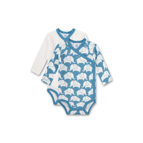 Sanetta Obal na tělo s dvojitým obalem slon mimo white /tyrkysová Sanetta Kidswear
