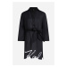 Plážové oblečení karl lagerfeld karl dna signature beach dress black