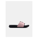 Černo-růžové holčičí pantofle Under Armour UA G Ignite Select