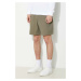 Kraťasy Norse Projects Ezra Relaxed Solotex pánské, zelená barva, N35.0603.8076