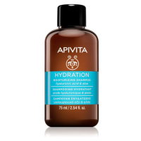 Apivita Hydratation Moisturizing hydratační šampon pro všechny typy vlasů 75 ml