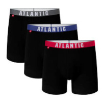 Pánské sportovní boxerky ATLANTIC 3Pack - černé