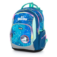 Oxybag Školní batoh OXY GO Unicorn pattern