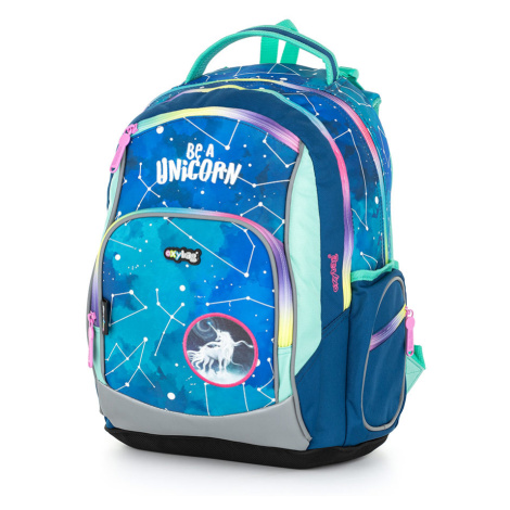 Oxybag Školní batoh OXY GO Unicorn pattern