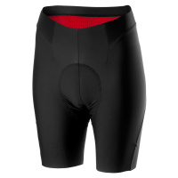 CASTELLI Cyklistické kalhoty krátké bez laclu - PREMIO 2 W LADY - černá
